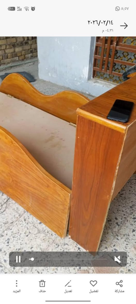 السلام عليكم اغراض للبيع جربايه خشب سعرهه 40 وبيهه مجال جريايه حديد سعرهه 30 مرايه 10 سعرهه وموكيت قياس 2 متر عرض و4 متر طول قطعتين نفس قياس 30 سعرهم


**إذا كنت صاحب هذا الإعلان وتريد حذفه لأي سبب، رجاءا أرسل رسالة إلى الدعم الفني**