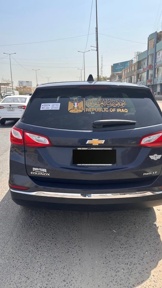 السلام عليكم ورحمة الله وبركاته
شوفرليت اكوينكيس موديل 2019(LT AwD) 

موصفات السياره

1 بصمة تشغيل وبصمة البواب الاربعه

سايد بريك بصمه

كشن السائق تحكم كهربائ كشن تدفئه

تبريد ثلج ماشاء الله

مثبت سرعه

مانع انزلاق

حساسات تايرات

شاشة اندريويد اوتو وابل كار بلي

محرك 1500  تيربو

السياره بيه خير من الله موصفات بس ماردات اطول بيهن ماشاءالله السيارة فول 1/1 عدا الفتحه 

السياره نضيف كلش من داخل ومن الخارج

الحادث مالته جاملغ وبنيد بدون شاصي ولغد

الرقم البصره خصوصي 
هزتها تنتهي 2026 بالشهر السابع 
السياره كاملة هزتها والارقام الجدد 
باسمي السياره تحويل ثاني يوم

سنويه 2026 مشروع وطني 

السعر 110 $$$ وبيها مجال

العنوان البصره

الرقم ***********
