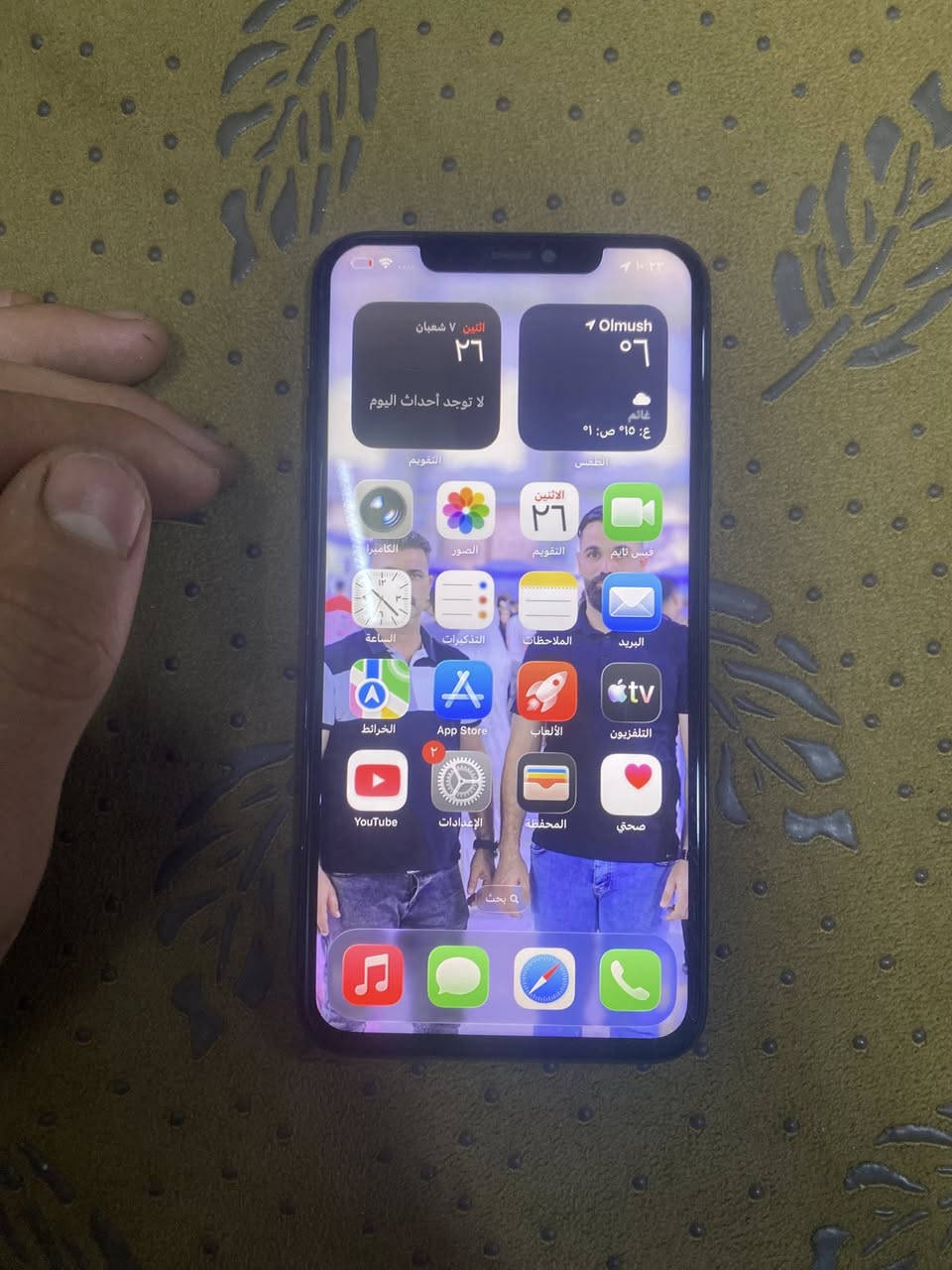 ايفون 11برو ماكس للبيع
ذاكره 64

بطاريه 100

الجهاز مبدل بي شاشه وبطريه وفيس ايدي واكف

السعر خاص ***********الرقم بي وتساب
