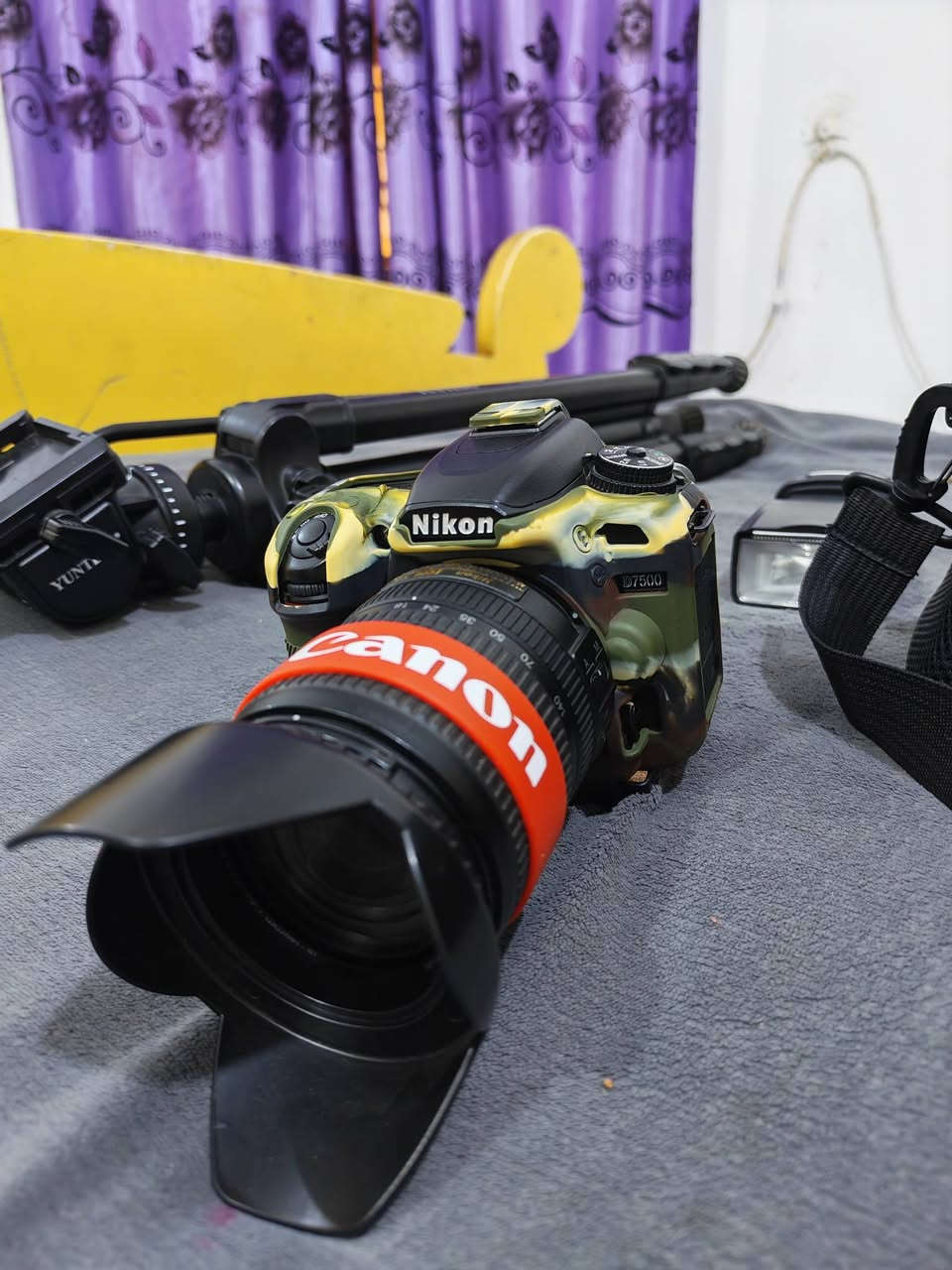 كامره نيكون d7500 نضيفه كلش كارتونها موجود ستعمال شخصي السعر ٨٥٠   مستعجل ع بيعتها ما متواجد ع فيس ***********
العنوان البصره ابي الخصيب
