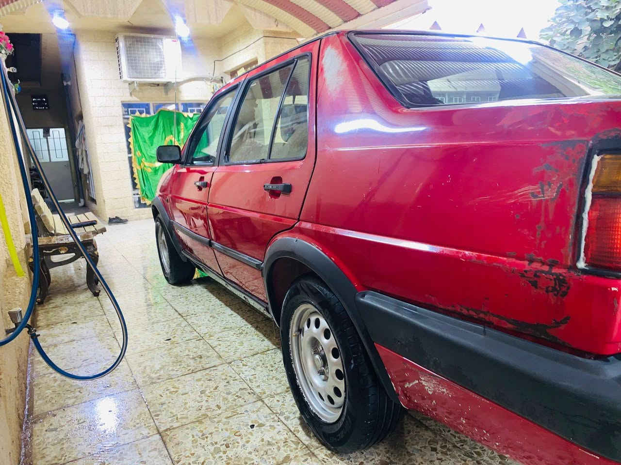 السلام عليكم
كولف 1990
السيارة باسمي وتحويل مباشر.
هزة جديدة، وعلى وضع الشركة، جاهزة من كل النواحي مع كفالة عامة.
كير أوتوماتيك، وكلشي بيها بلاد
طقم تاير ياباني، محرك دوش ترايك.
من الشمال إلى الجنوب، البيع بدون مراوس.
السعر ٣٨$ قابله للتفاوض 

للاستفسار: ***********
غير متفرغ على الفيس.
مكانها: بغداد – العبيدي – شارع مدرسة العابد.

عذرًا على الإطالة.
