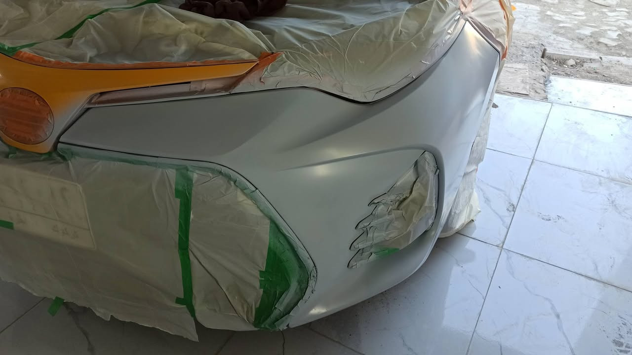 سلام عليكم
تم صبغ دعاميه تجاري 
كورلا 
صبغ حراري درجه اولى  
اسطه محمد صباغ ***********
