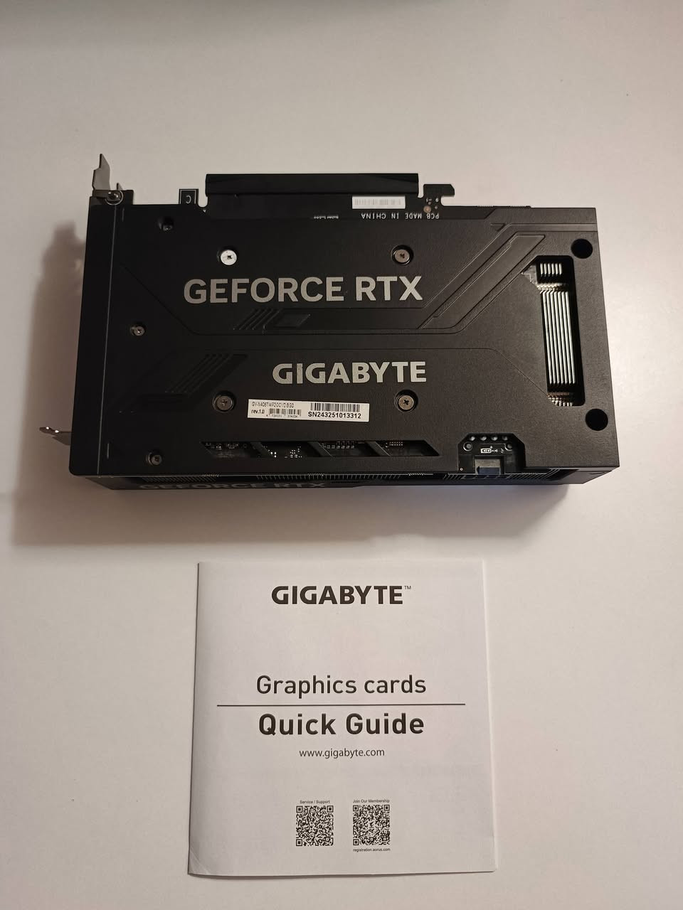 RTX 4060 Ti 8GB
السلام عليكم اخوان هذا الكرت خليته على بورد 
ال MSI B450 ماعرض صورة ف راح اعرضة ك فحم الي يفيدة يجي خاص


**إذا كنت صاحب هذا الإعلان وتريد حذفه لأي سبب، رجاءا أرسل رسالة إلى الدعم الفني**