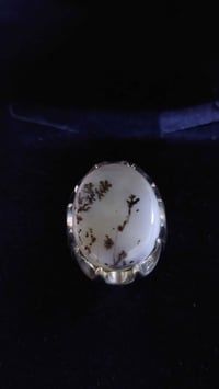 عقيق شجري • فضة 925 • صياغة يدوي