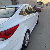 اكسنت ٢٠١٤خليجي نظيفه جدا ماشيه ١١٣ الف استخدام بيت مكفوله من الصبغ وا...