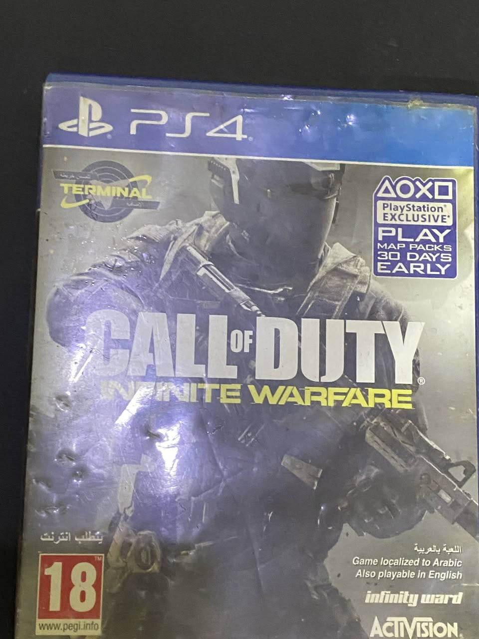 ‏السلام عليكم بلي ستيشن فور سلم 500ذاكره نظام 12.50 ملحقاته كاملة ‏ويا ￼ جوستك واحد اصلي ‏ ‏واربع أقراقص ولله شاهد الجهاز نضيف ممفتوح بي برغي واحد سعر 200 مكاني الديوانية


**إذا كنت صاحب هذا الإعلان وتريد حذفه لأي سبب، رجاءا أرسل رسالة إلى الدعم الفني**