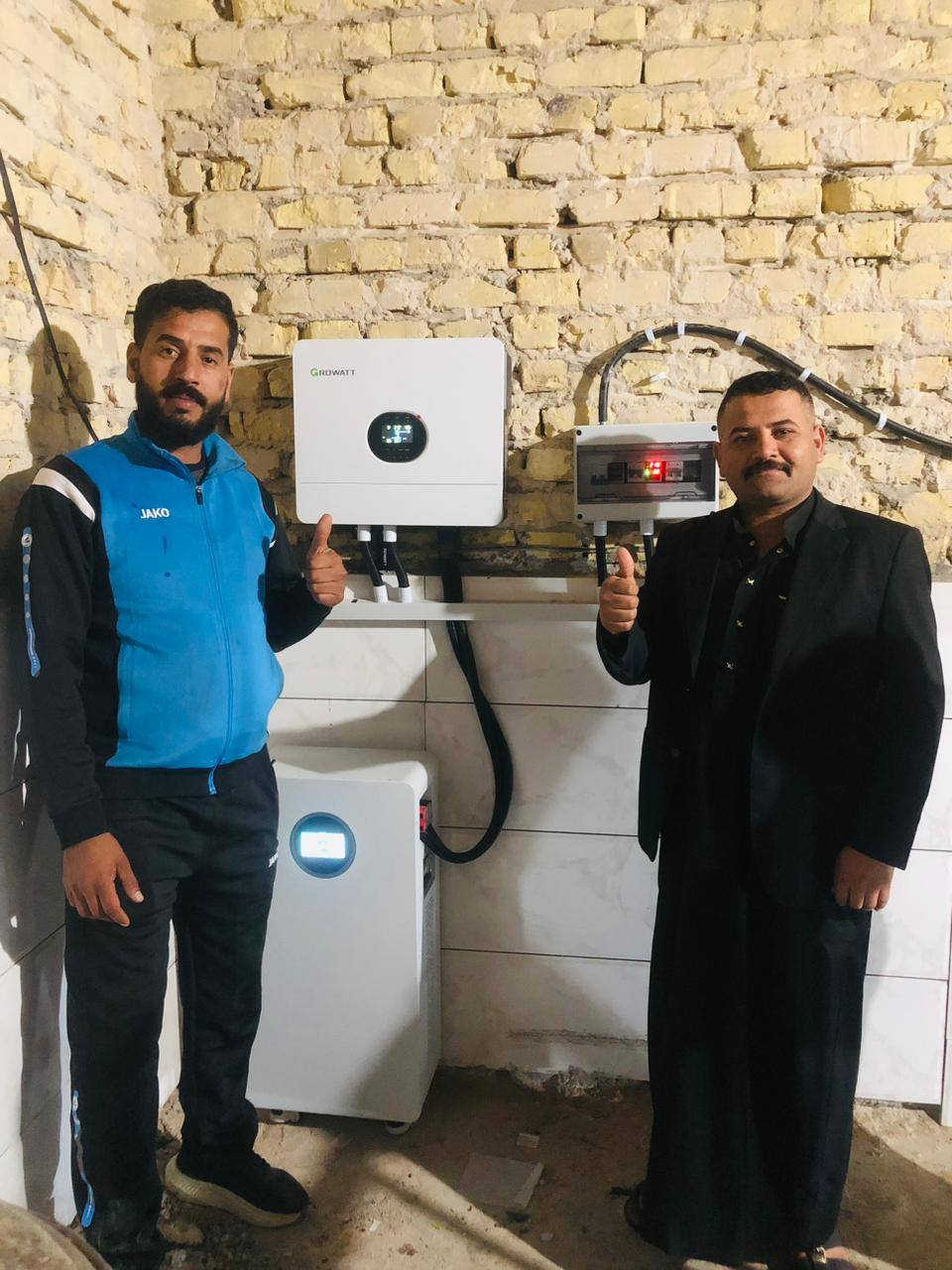 تم ربط منضومة طاقه شمسية  بقدره 16 امبير ليلي ونهاري   تاريخ النصب 7/1/2026باستخدام بطارية  بحجم 16 كيلو العملاقه وبضمان لمده 5 سنه وانفيرتر  6 كيلو واط  قابل للتطوير مستقبلا وبضمان لمده سنه والواح عدد 8 الواح بقدره 620 واط بضمان لمده 15 سنه كل ذالك تجدونه لدى الجزيرة للطاقة الشمسيه ملاحظه اخوان يوجد لدينا منظومات على ماستر كارد الرافدين بدون مقدم لمده 18 شهر شركه الجزيره للطاقه الشمسيه الحل المثالي بيتك كل ما عليك الاتصال بالرقم***********()***********
