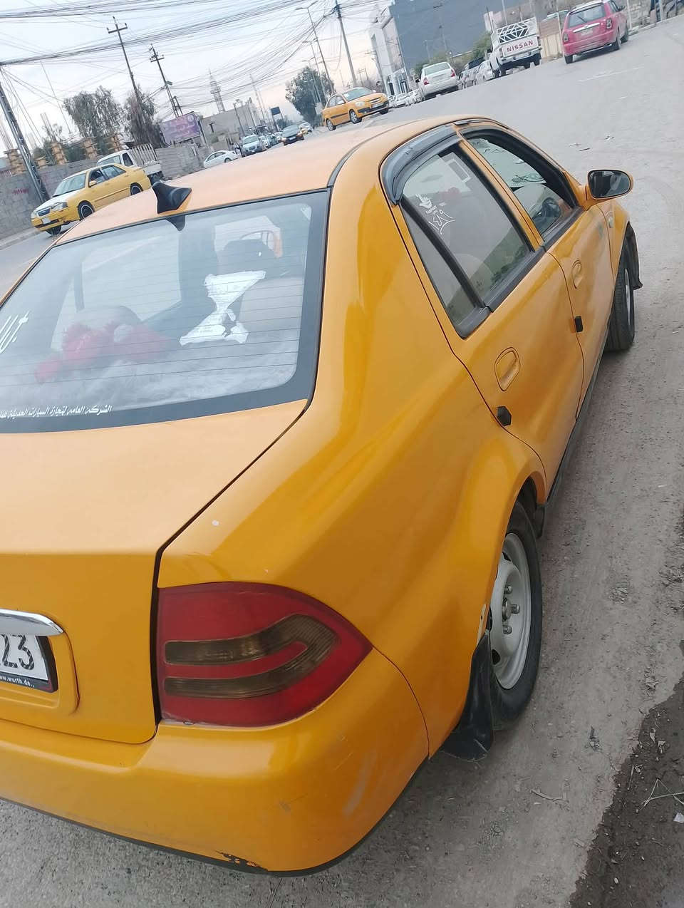 للبيع سي كي تكسي 2012 
رقم بغداد مسطره الشرعي بالموصل
المحرك كورلا والكير اصلي 
التدفئه شغال والتبريد شحن غاز
كابون بانزين
شرط التحويل والوكاله 
السعر (43)$  وبيها مجال للشراي 
رقم الموبايل *********** 
((مكلف بالنشر))
