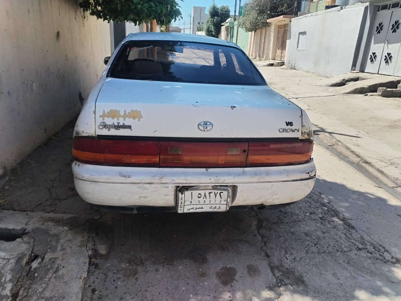 بطة موديل ١٩٩٣ ضرر سقف وجاملغ خلفي اللي بالصور رقم كركوك مشروع وطني تتحول باي محافظة شرعي موصل شرط التحويل مكاني موصل السعر ٢٥ وبيها مجال رقم التواصل ***********
