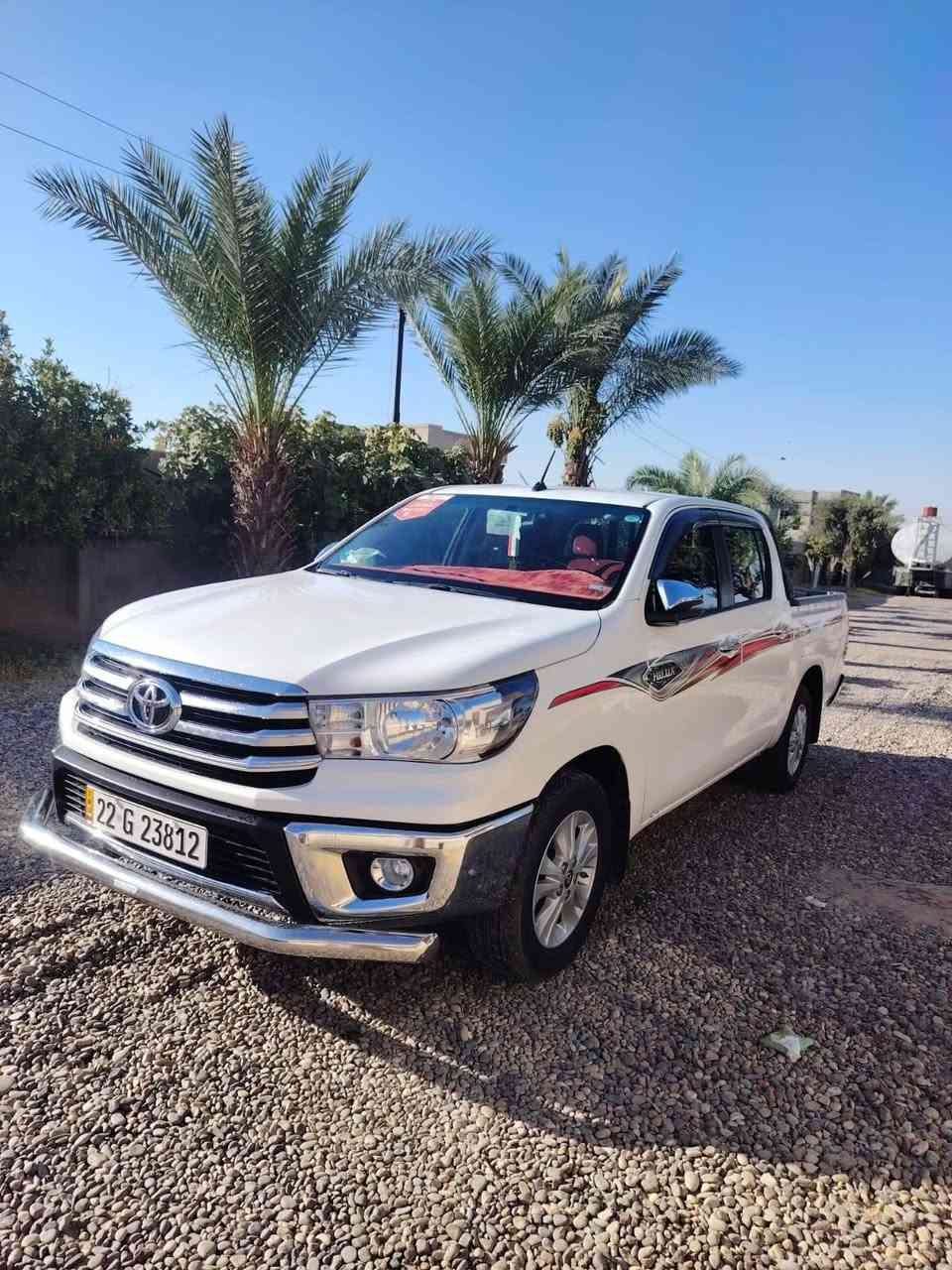 مكلف بالنشر  السلام عليكم بيك اب هايلوكس للبيع موديل ٢٠٢٤ ماشي ٥١ الف
مكفوله كفالة عامه كير اوتماتيك بصمه 
شرط كير محرك اكسل شاصي صبغ كفاله عامه 
مكان الشرقاط الساحل الايسر 
السعر ٢٧٥ مجال قليل رقم الهاتف ***********
