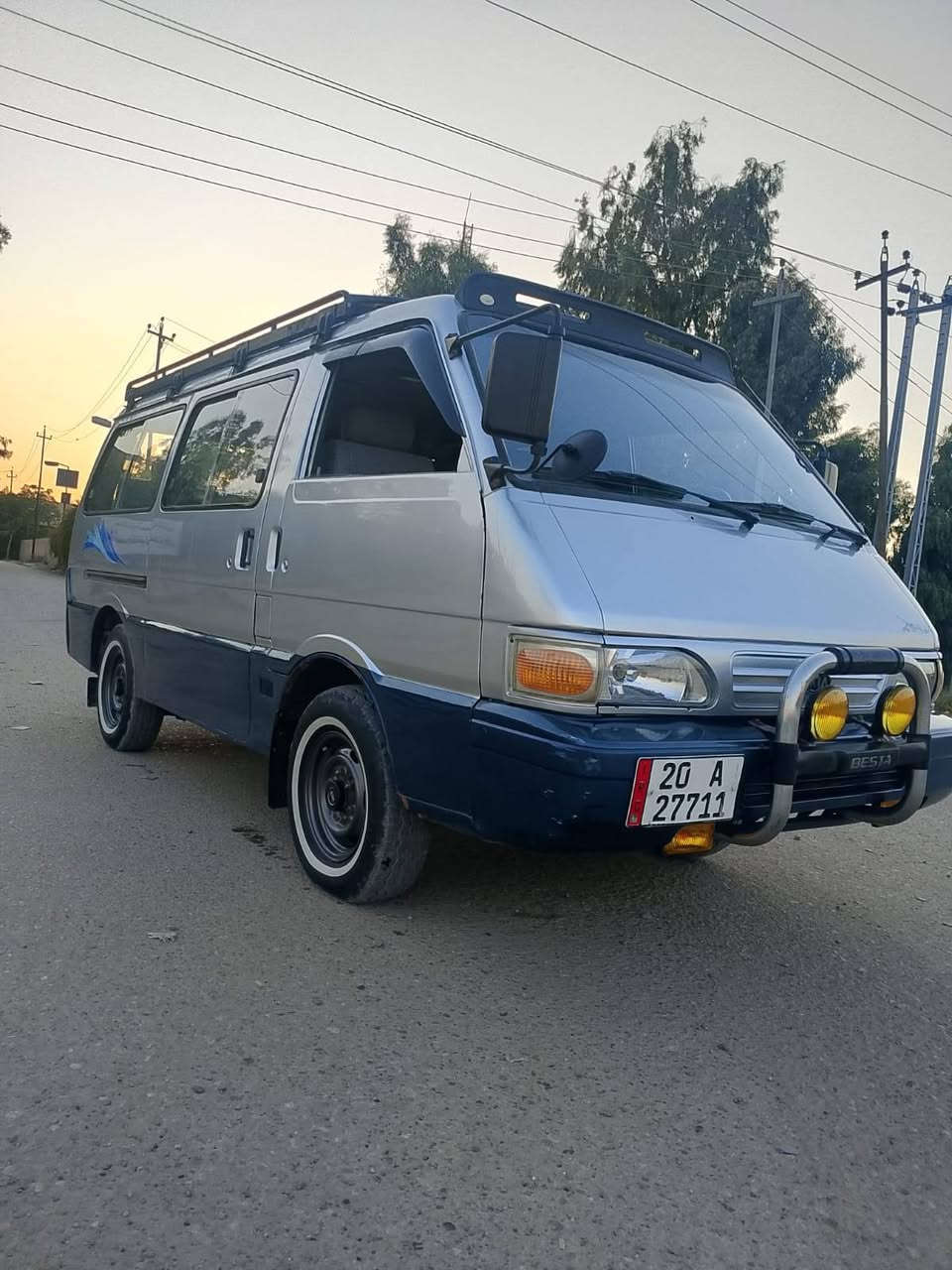 السلام عليكم كيا بستا موديل 1995 رقم ديالى انكليزي سنوي لل30 كير مكينة صدر تاير كهرباء كله حاوية وجديد كشنات حاوية تعمري درجة اولة بسمي تريد تحويل تريد وكالة شرط ربع متصرف عليه السعر 53 وبيه مجال قليل العنوان ديالى بعقوبة ***********
