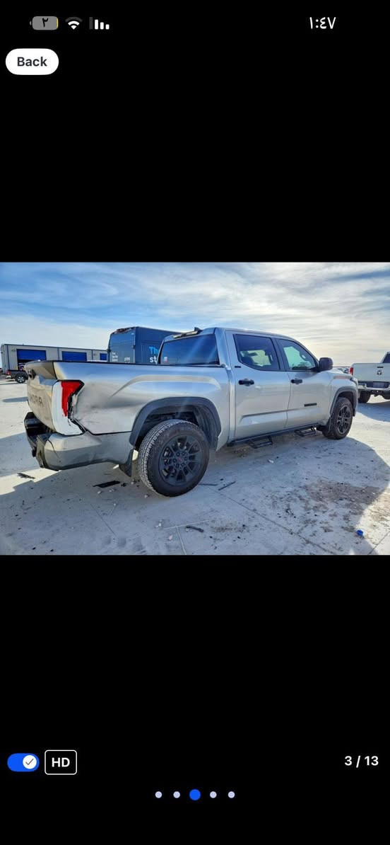 السلام عليكم 
تويوتا تندرا rs5 موديل ٢٠٢٤ 
السيارة للبيع بسعر 200 شدتين بدون كمرك بدون نقل حاليا بامريكا


**إذا كنت صاحب هذا الإعلان وتريد حذفه لأي سبب، رجاءا أرسل رسالة إلى الدعم الفني**