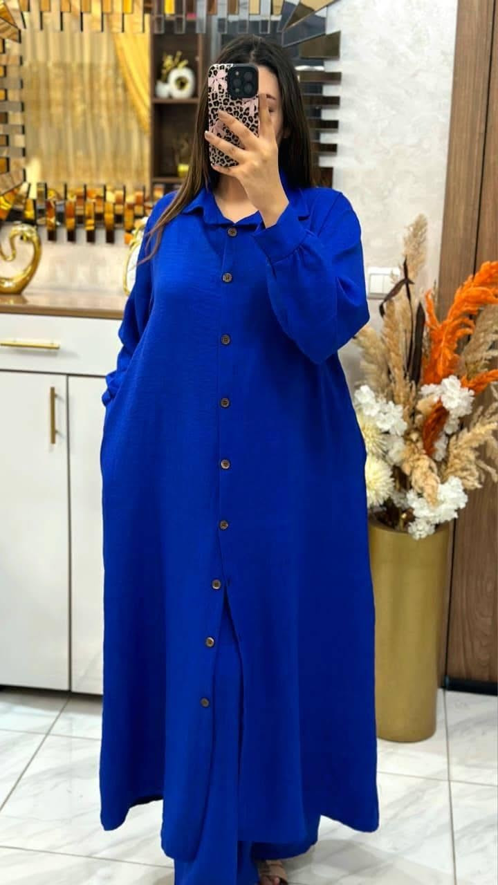✨💙 *جديد الصيف new* 💙✨

اونصومبل 2 بياس أنيق وعملي
لإطلالة كاجوال مريحة فـالخرجات اليومية 🎀

🔹 مصنوعة من ثوب لولان مكرش جودة أولى ✅ مريح فلبس صيفي و مبرد❄️
🔹بتصميم عصري مخدوم بالصدف و بجياب 

🎯 المقاسات : M L XL XXL XXXL  
✨الثمن: 255 درهم

*prix: 255 dhs* مراكش, المغرب


**إذا كنت صاحب هذا الإعلان وتريد حذفه لأي سبب، رجاءا أرسل رسالة إلى الدعم الفني**