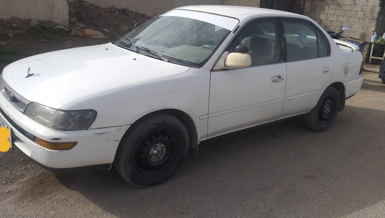 السلام عليكم كورلا للبيع موديل ١٩٩٤ رقم بغداد دولي بيه الجامرلغ والباب الخلف السايق بيهن صبغ الباقي مامصبوغه سياره ناعمه ماماخذ صور للداخل تعال كلب وشوف السعر ٥٢ ورقه وبيه مجال المكان ديالى الرقم ***********
