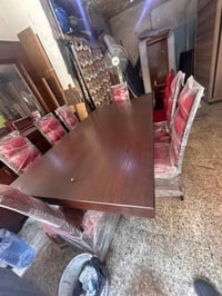 سفرة • خشب ممتاز • ٨ كراسي