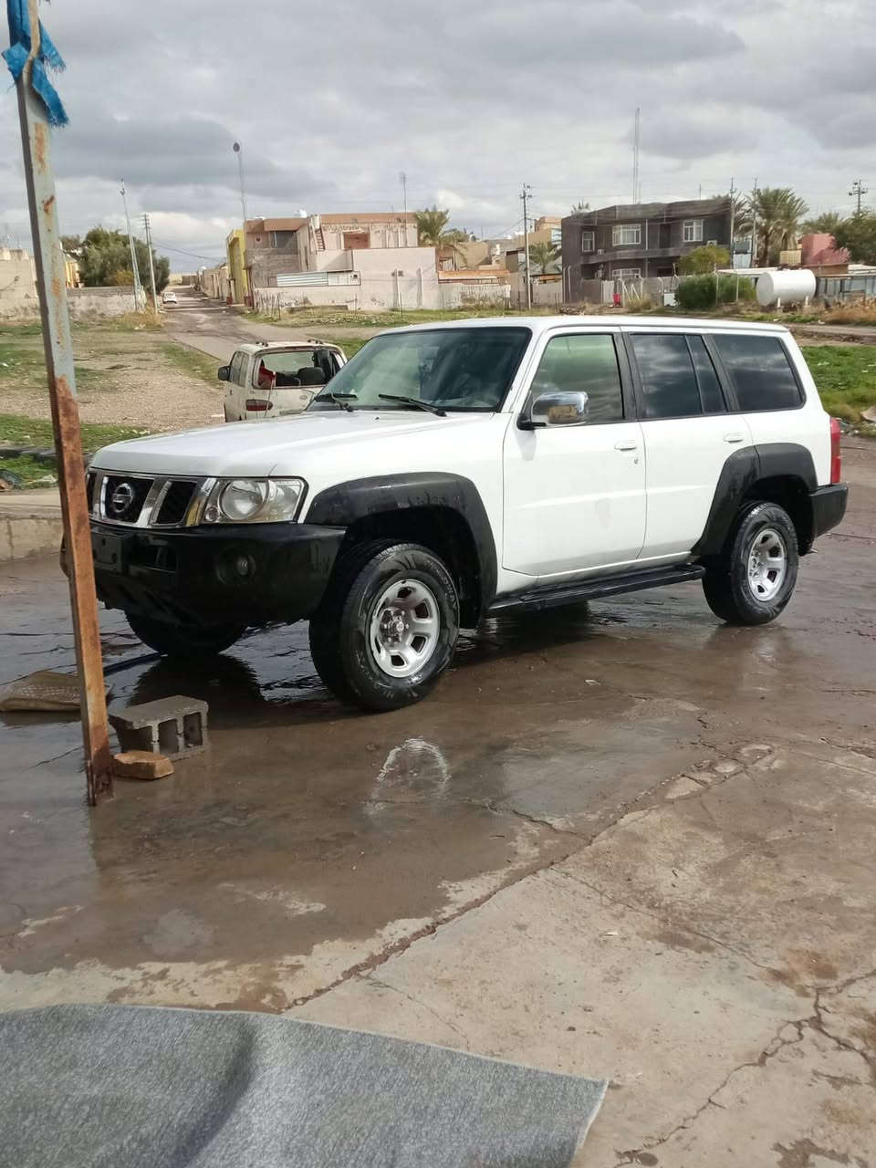 نيسان باترول مزاد حكومة 2008 لا ضربه ولا خياس كير مكينه برادو بشرط جديد تبريد ثلج  كهربائيات كله شغاله لايتات زنون صدر جديد تخم تايرات جديد سعر 75 بيه مجال عنوان ديالى خانقين ***********
