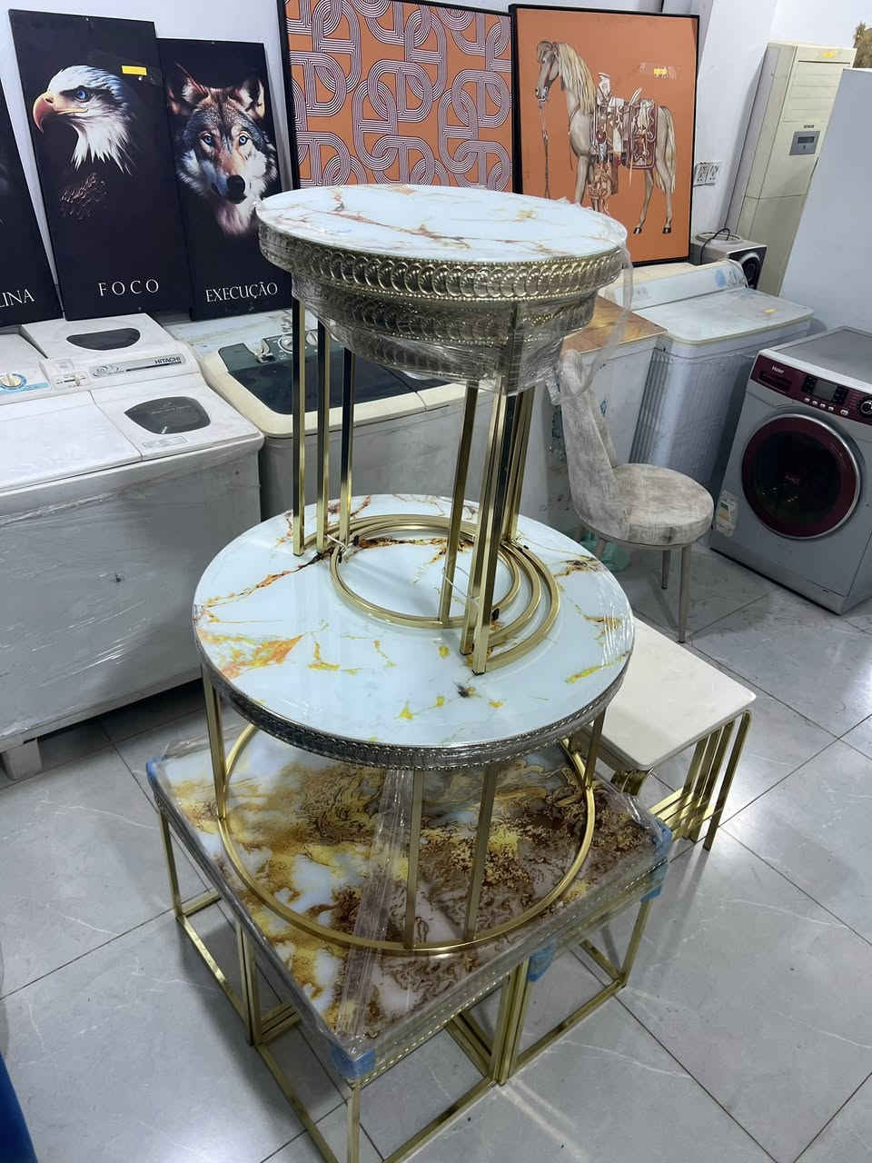 بحمد الله وجبة جديدة اثاث واجهزة كهربائية جديد ومستخدم❤️
بااسعار مناسبة جدا ديوان تخم طبلات ثلاجات مجمدات شاشات برادات سبالت مكيفات كل انواع الاجهزة والاثاث موجود يمنة 

العنوان بعقوبة التحرير مجاور منفذ اسطنبول 

معرض ومزاد البيت 🤩

*********** او مراسلة الحساب 

يوجد توصيل 🚕

تابع الكروب ويجيك اشعار كل اسبوع يوم واحد فقط تخفيضات ❤️
