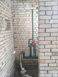 تأسيس صحي • ماء ومجاري • خط الغاز