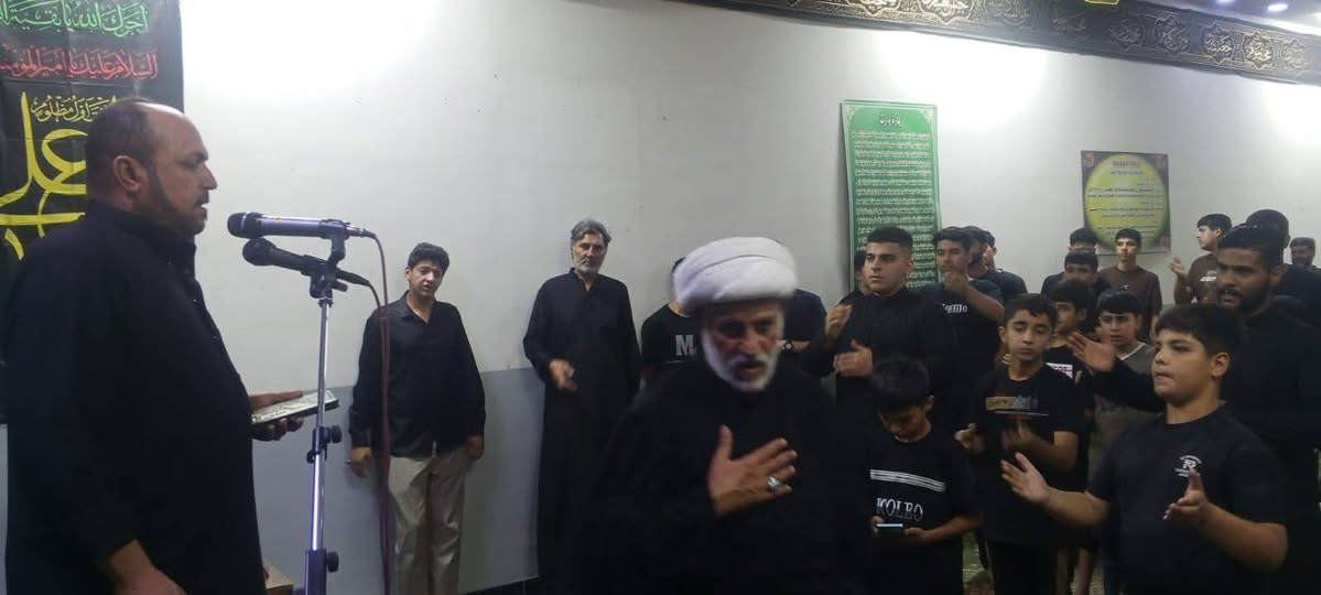 التيار_الوطني_الشيعي
مكتب الشهيد السعيد السيّد محمد الصدر (قدس سره)
البنيان المرصوص قاطع شمال الرصافــــــــة 
الدائرة السادسة/ منطقة السريدات

مجالس عزاء بمناسبة ذكرى استشهاد الإمام الحسين (عليه السلام )  واهل بيته واصحابه ( عليهم ألسلام ) بحضور جمع من المؤمنين ومحبي أهل البيت (عليهم السلام) سائلين المولى عز وجل أن يتقبل هذا العمل خدمةً لمحمد وآل محمد.

#البنيان _المرصوص


**إذا كنت صاحب هذا الإعلان وتريد حذفه لأي سبب، رجاءا أرسل رسالة إلى الدعم الفني**