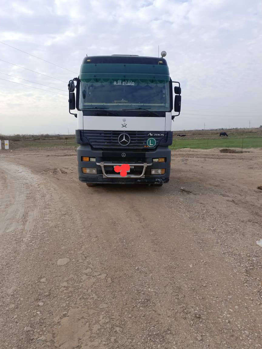 سلام عليكم راس تريلة اكتروز للبيع موديل ٢٠٠٢للستفسار الاتصال على الرقم *********** مكان السيارة ميسان
