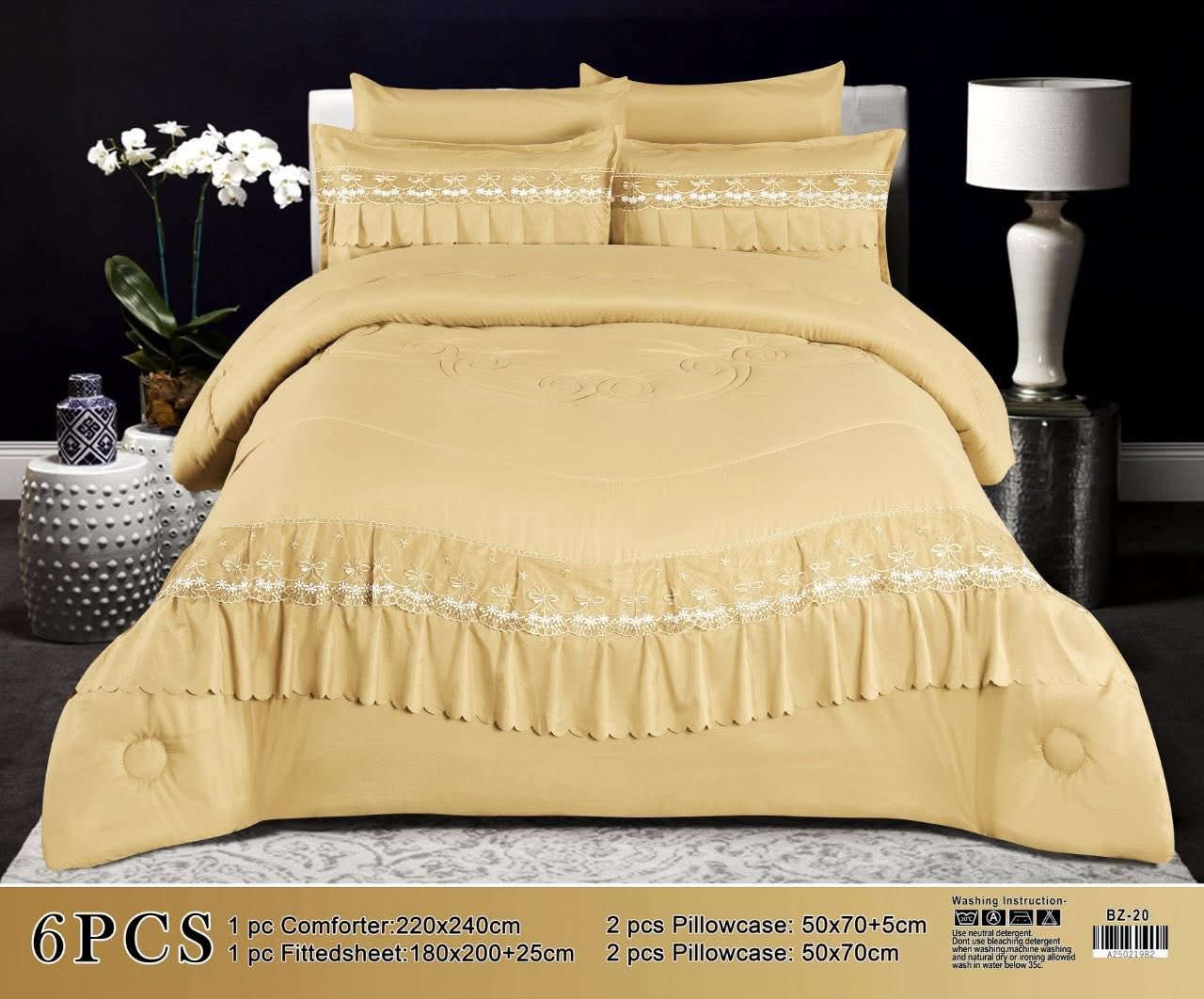 #_جديد_صيف_2026

#لحاف نفرين 6 قطع قماش   درجه اولى 
----------------------
المحتويات:
1 قطعه لحاف قياس كبير 240*220
1 قطعه شرشف لاستيك 180*200 ارتفاع 25
2 وجه مخدة 50*80
2وجه مخدة سادة 50*70
------------------------------------------
#لا_تنسى_لايك_للبيج_ومتابعه_وفعل_زر_شاهد_اولاً_لتصلكم_المنشورات_اولا

🚕 توجد خدمه توصيل داخل    الفجر


**إذا كنت صاحب هذا الإعلان وتريد حذفه لأي سبب، رجاءا أرسل رسالة إلى الدعم الفني**