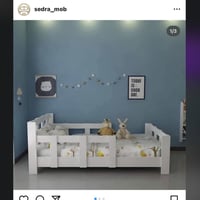 سرير تفصيل • ١م×١٧٠ • مع الدوشك