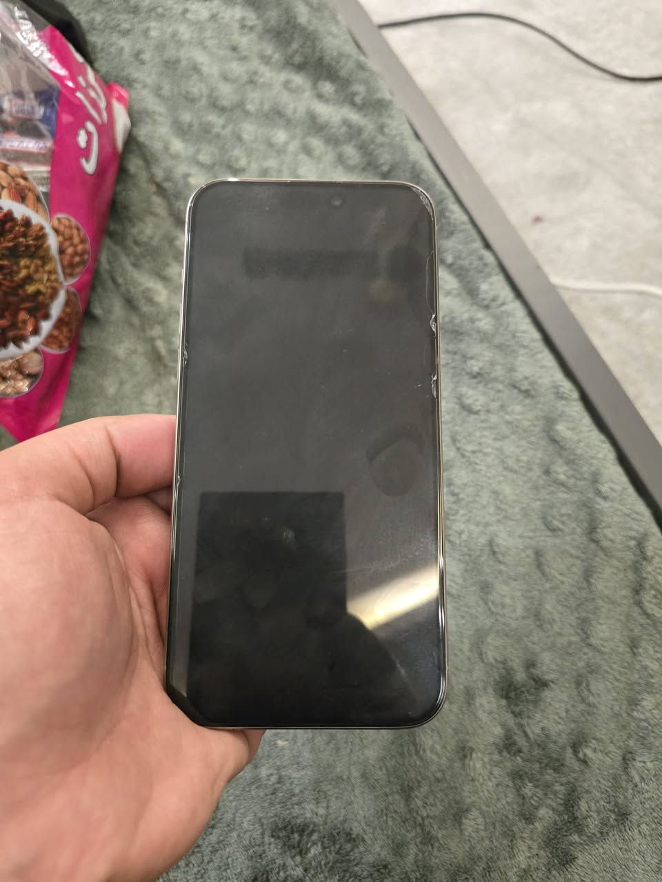 السلام عليكم ايفون ١٥ برو ماكس ذاكره ٢٥٦ بطاريه ٩٥ الجهاز نظافته ١٠٠ بالميه والفطور الي بي هاي مال لزكه ضد الكسر كارتونه وشاحن وكامل ملحقات موجوده السعر ٩٥٠ الف وبي مجال بسيط ***********
