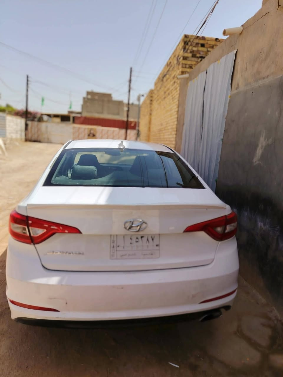 السلام عليكم سوناتا للبيع موديل 2016 وارد امريكي سياره بس صبغ بالجاملغات الاماميات شبر السعر 110 وبيها مجال العنوان ديوانيه قضاء الشاميه  وللاستفسار على الرقم ***********
