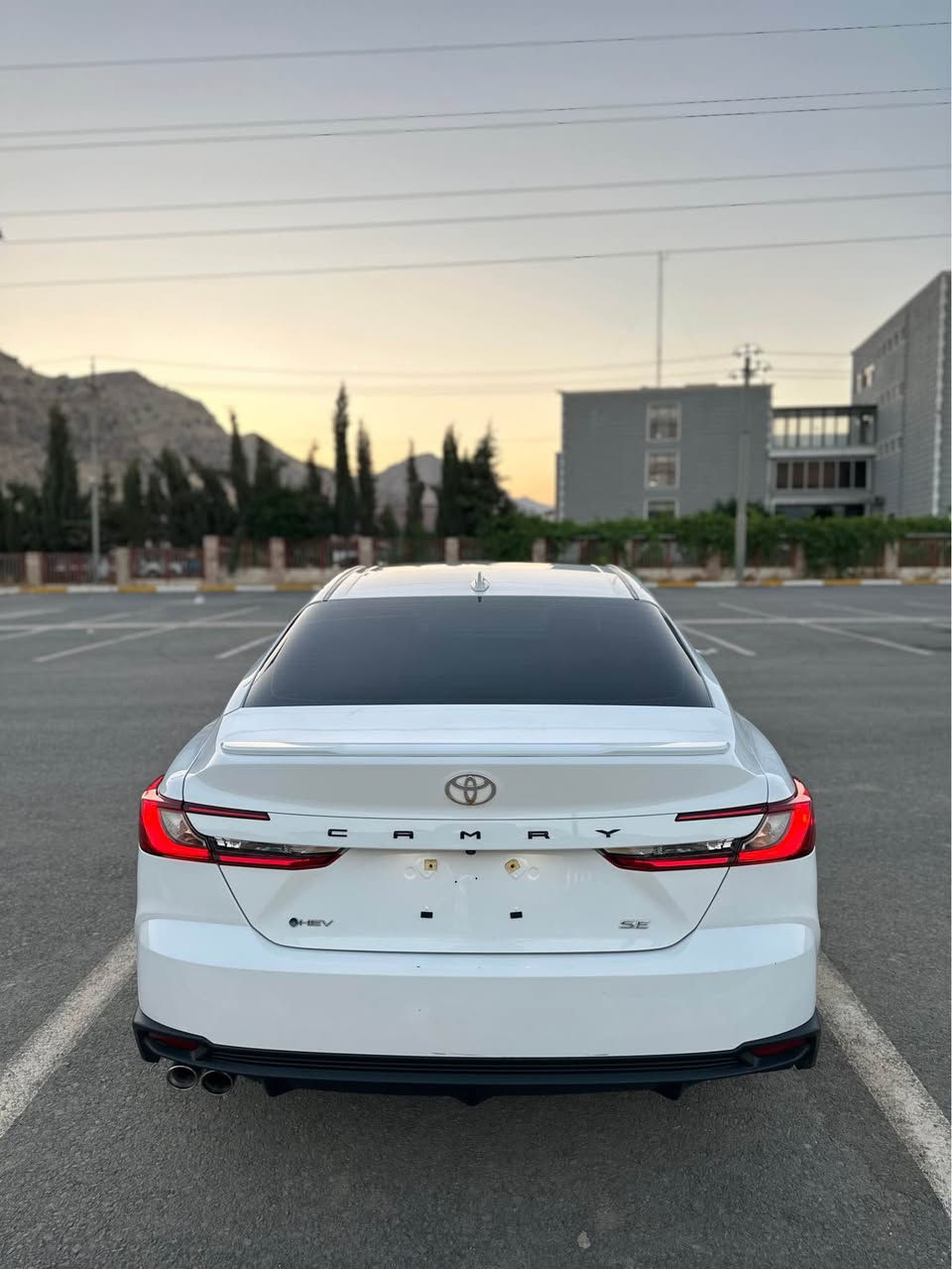 TOYOTA CAMRY 2025 SE Canadi
سە یارەکە بی بۆیاخ بی ئیرباگ بی پارچە کرانەوە تەنها بۆنت کارت پیداریکی هەیە سەیارە کەنە دیە مواسەفات SE کوشن گەرم سوکان گەرمە تەنها ١٩ مايل رۆشتوە کاتی نەشکاوە ٣ مانگ کاتی لە گەلە نرخ ٢٣٥$ مەجالیک کەم 
4T1DAACK5SU137220 رەقم شانسی 
***********
*********** رانية, السليمانية
