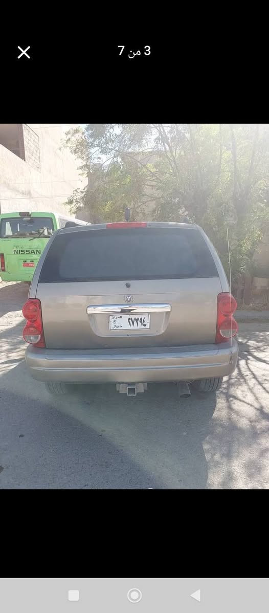 دوج دورانگۆ  بێ سەراتایە. 8 بستۆن.  مۆدێل . 2005.  گێڕو مەکینە بەشەرت. مەکینەی لۆکی ئەوروپی لەسەرە  تازە گۆڕاوە. گێڕ تۆماتیک لە سوکان. تەبرید. سێ ڕیز کوشن. سەیارەیەکی نەرم و خۆش.  پێشو دوای داگیراوە ماڵی دۆستە. دەبڵ ئەکسلی کەمێک چاکردنی ئەوێ..
نرخی 35 گەڵاو کەمێ مجال.   077015052


**إذا كنت صاحب هذا الإعلان وتريد حذفه لأي سبب، رجاءا أرسل رسالة إلى الدعم الفني**