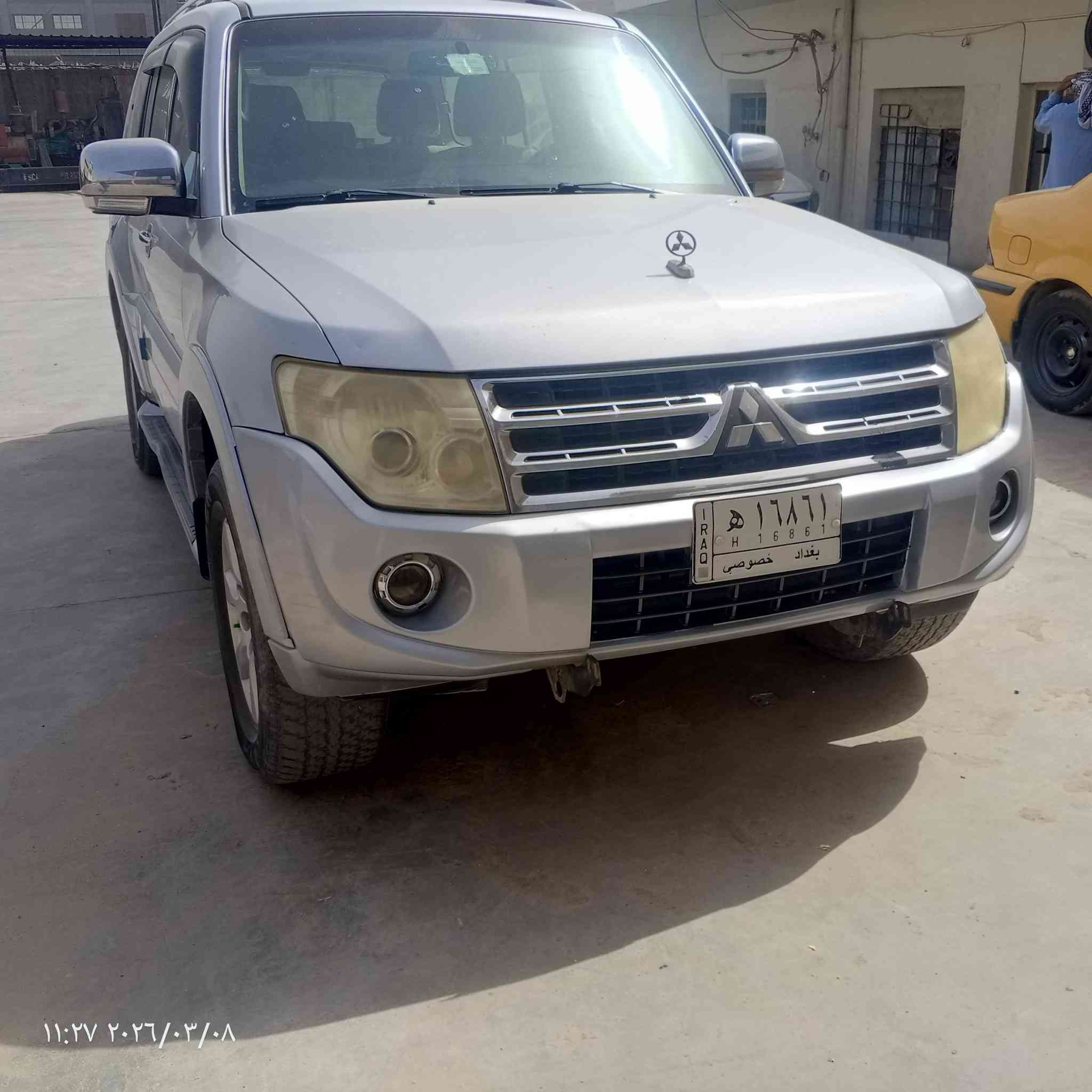 سلام عليكم للبيع باجيرو حبتور موديل 2011تتفئه تبريد كير مكين خير من لله رقم بغداد بسمي بيهه قطعتين صبغ
تلث قطع تبريد دمام سستم مكان بغداد عويريج قرب مخابز باب الاغاسعر 125وبيه مجال رقم ‏‪***********‬‏مكلف
