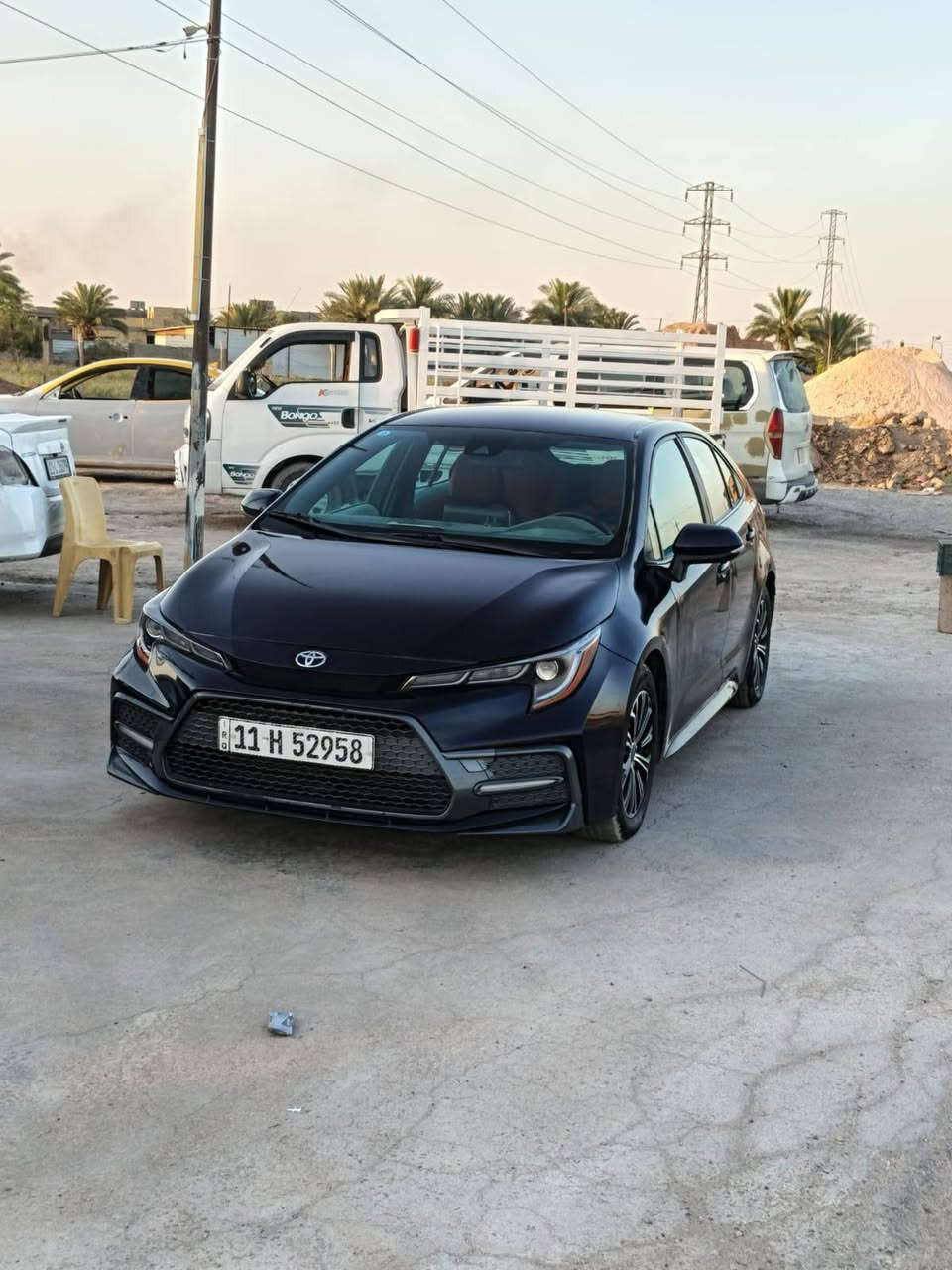 السلام عليكم ورحمة الله وبركاته
‏‎       ——— لـلـبـيع  ———
تويوتا كورولا.        — Toyota Corolla
‏‎وراد أمريكي.          —  ايرباك سليم  
‏‎الموديل                —  2020  
فئة                       —  SE
حجم المكينه      _2000 
‏‎اللون          —  نيلي / جويتي    
حالة السياره.  —  صبغ وتبديل دعامية وبنيد صبغ كامل وصبغ باب الصدر - قطعة صغيرة بارد في باب السايق -وبارد ٣ اصابع جاملغ خلفي

‏المواصفات 
-كشنات مخمل 
-شفتات ستيرن 
-ليد نهاري 
-شاره بالمرايه 
‏‎-شاشه كبيره تدعم نظام الأبل كار باي ونظام الاندرويد 
‏‎-كرسي السايق  بحركه كهربائيه 
‏‎-تبريد منفصل 
‏‎-تحكم ستيرن جهتين 
‏‎-تحديد سرعه 
‏‎-مانع انزلاق 
-رادار امامي 
‏‎-تحديد مسار 
- تنبيه ما قبل الاصطدام
‏‎-كامره خلفيه
‏‎باقي المواصفات المعروفه 
‏‎السعر            — 120$
رقم السياره    — بغداد  
‏‎موقع  السياره — بغداد 
الاستفسار _ متوفر واتساب  ‭(***********) 
                             (***********)
