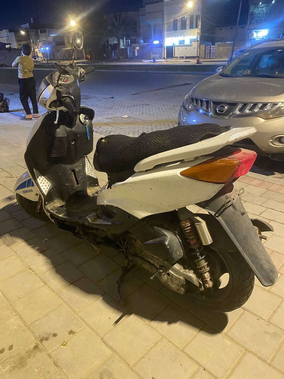 السلام عليكم دراجه سكنس نثيه 140 كلشي جديد تجفيت جديد عطلها كابريتر اطوف السعر اب 250 قفل ***********
