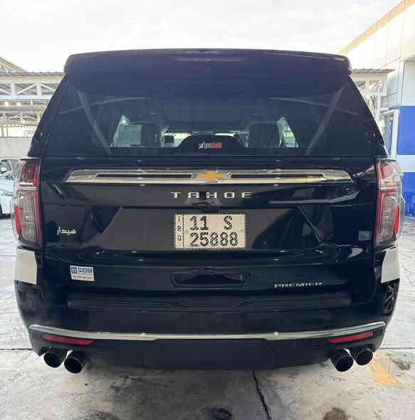 زيرو بحالة الوكالة رقم بغداد  ‎وكالة المنصور

بعدها بضمان  

السياره براميره  مغلفه PPf

ضمان 10 سنوات

السياره ماشيه 49 KM

 مواصفات فول 1/1  اللون اسود 

محرك v8 5.3L كير اوتوماتيك 10 سرعات

نظام دفع رباعي تايرات حجم  ٢٢ انج

بانوراما ٤كاميرا ٣٦٠ درجة شحن لاسلكي

جكات نظام  سستم صوت نظام  رادارات أمامي و خلفي

نظام خطوط شارع

نظام رادار بالمقاعد

عدد ارباكات ١٢

نظام  رادار بالمرايات

نظام رادار مع مركبة امامي

نظام توقيف السيارة بشكل الي

مقاعد تبريد و تدفئة  

شاشة لمس شاشات خلفي

مقاعد خلفي كهربائي باب خلفي كهربائي

حساسات خلفي و امامي

دواسات كهربائي

ت‎الاستفسار على الهاتف 

***********
