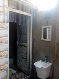 مشتمل للبيع تجاوز المساحه ٦٠ متر طابقين بغداد  الأمين الثانيه قرب فالح...