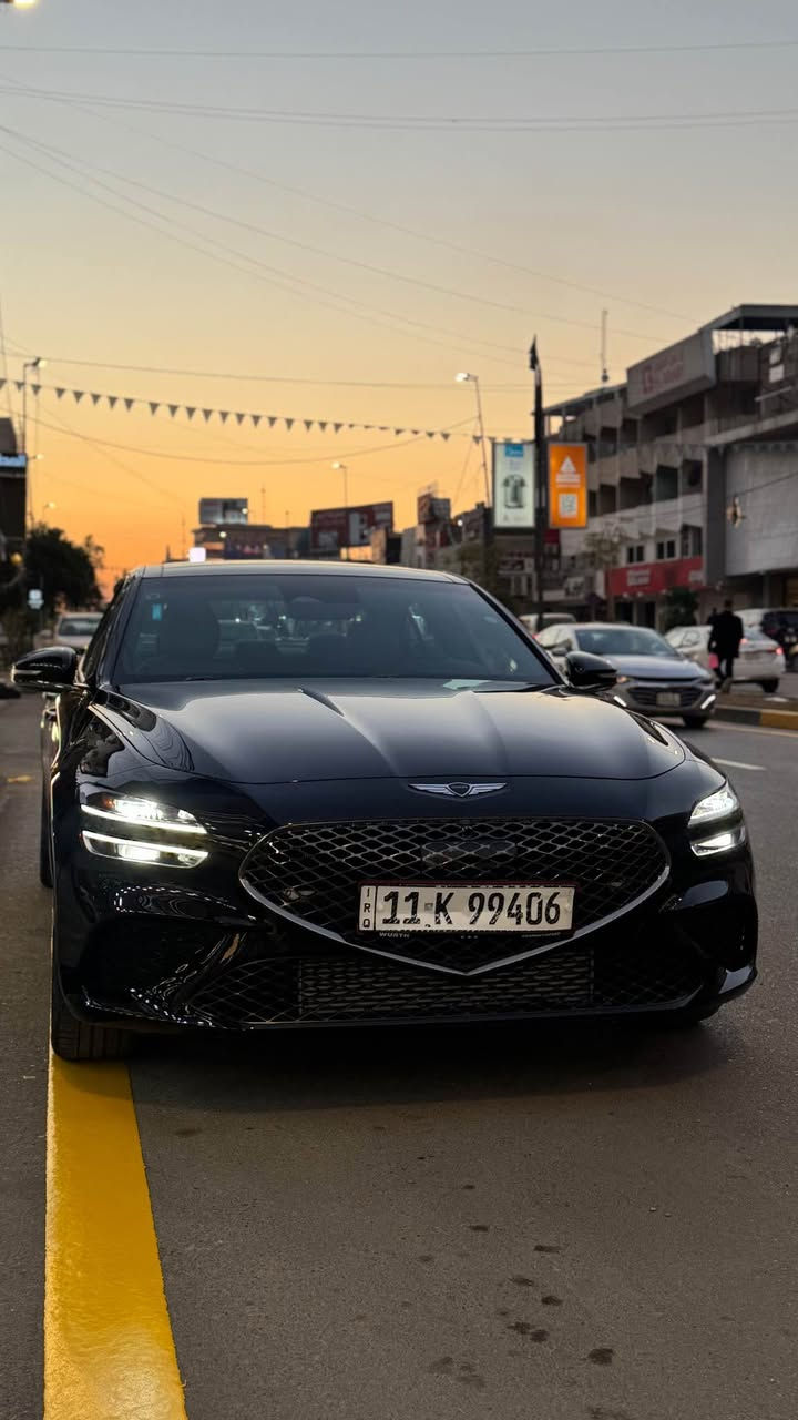 جينيسس g70 موديل 2023

فئة برستيج گرافت

محرك 6 سلندر توربو دفع خلفي 365 حصان

سلايد روف طكتين

ماشية 25 الف 

لون أسود ميتاليك

دفع خلفي / RWD 

وضعيات قيادة (sport plus_ Sport – Comfort – Eco)

شاشة وسطية كبيرة مع نظام ترفيه

Apple CarPlay & Android Auto

كاميرا خلفية + حساسات أمامية

حساسات خلفية

رادار أمامي + رادار بالمري

تدفئة + تبريد بالمقاعد

داخل كريمي 

مقاعد جلد فاخرة

تشغيل بصمة / زر

إضاءة LED أمامية وخلفية

نظام ثبات وتحكم إلكتروني

📍 الموقع: (بغداد /كرادة خارج)

💰 السعر: (26,000$)

 وبي مجال 

‎📞 للتواصل: (***********) بغداد, العراق
