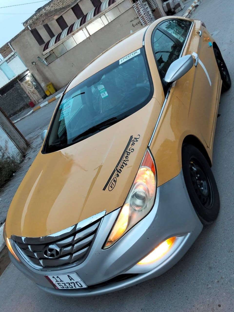 ***********    السلام عليكم سوناتا، 2011 وارد كندي بيها جاملغ وبنيد تبديل فقط بدون ضربه مكينه 2400 سياره جاهزه تخم تاير مكينه او كير جدد حداديه جديده سياره رقم بغداد دولي بسمنه سنويه لل٣٠ سونار مرفق ويه الصور السعر 85مكان سياره واسط
