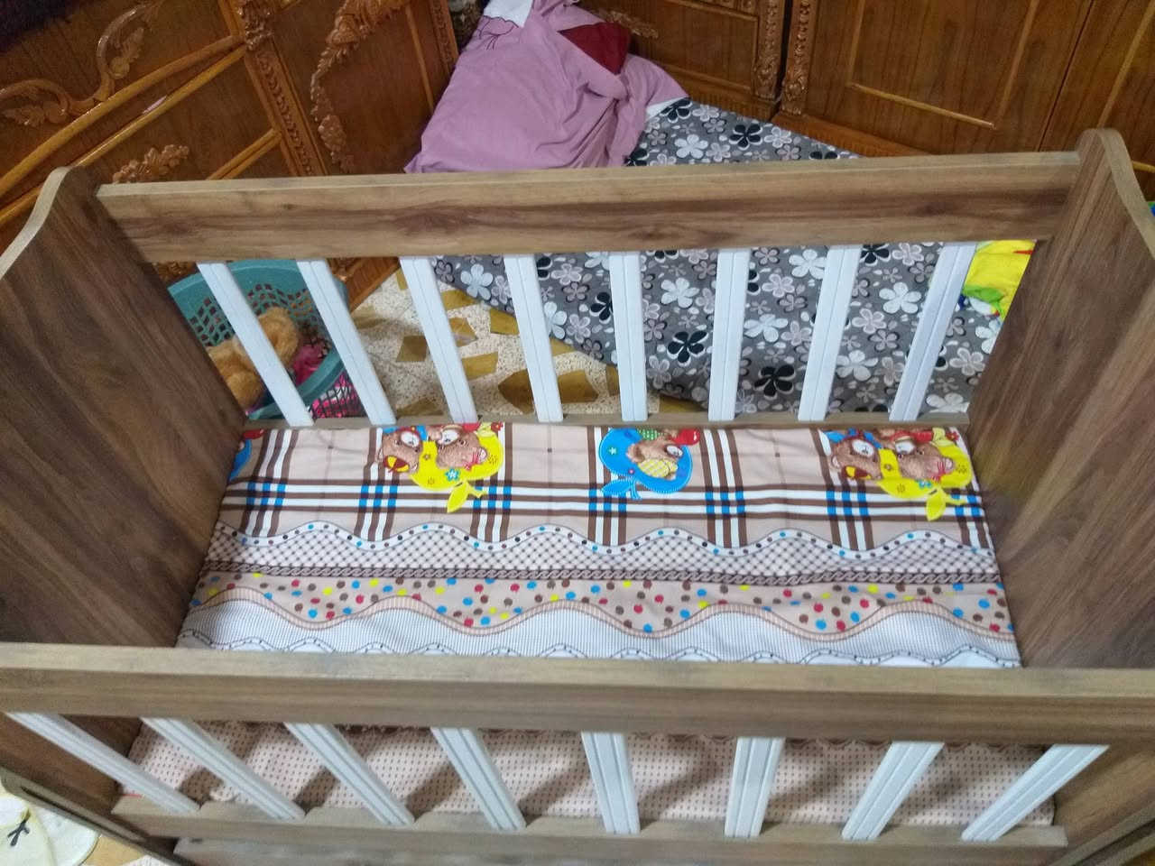 السلام عليكم سرير طفل نظيف بي جكمجه كبيره وهوا تخت وهزاز هم السعر على خاص..


**إذا كنت صاحب هذا الإعلان وتريد حذفه لأي سبب، رجاءا أرسل رسالة إلى الدعم الفني**