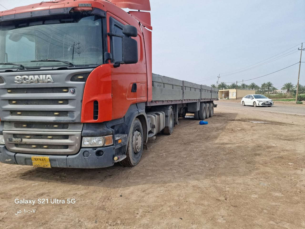 سكانيا ٢٠٠٤ سليمانيه  تحويل فقط ابيع رقم دولي تخم تاير راس وعربه السعر ٢٤٠ مع المجال ***********.      *********** ابو فهد المعموري
