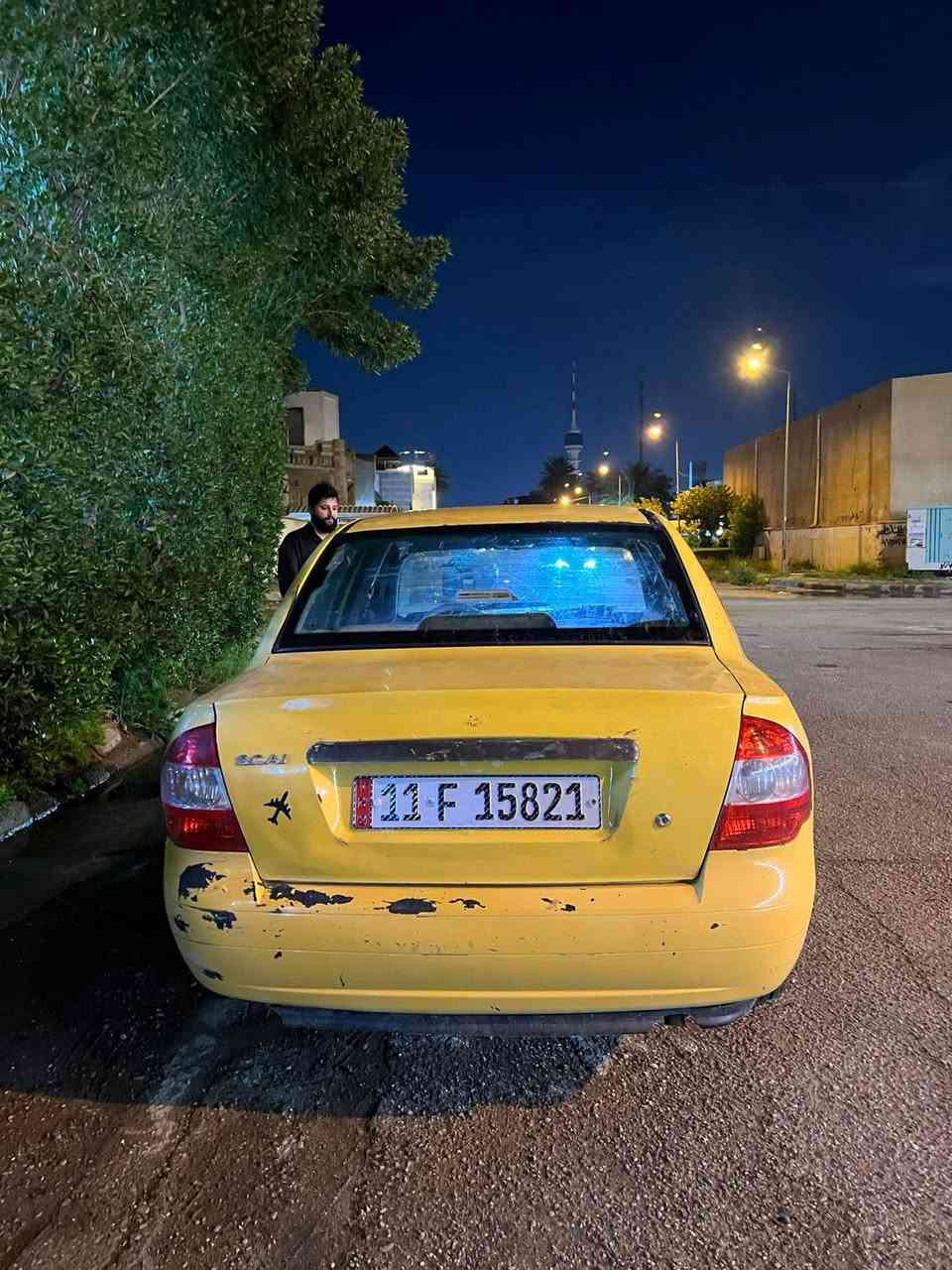 للبيع طيبه موديل 2015
محرك جديد
تخم تاير جديد
تبريد شغال
اسياره مابيها اي نقص كفاله عامه 
بس هاي الضربه الموضحه العلا جيهت الصدر فقط 
رقم الهاتف ***********
سعر 34$ بيها مجال حك اجيه
