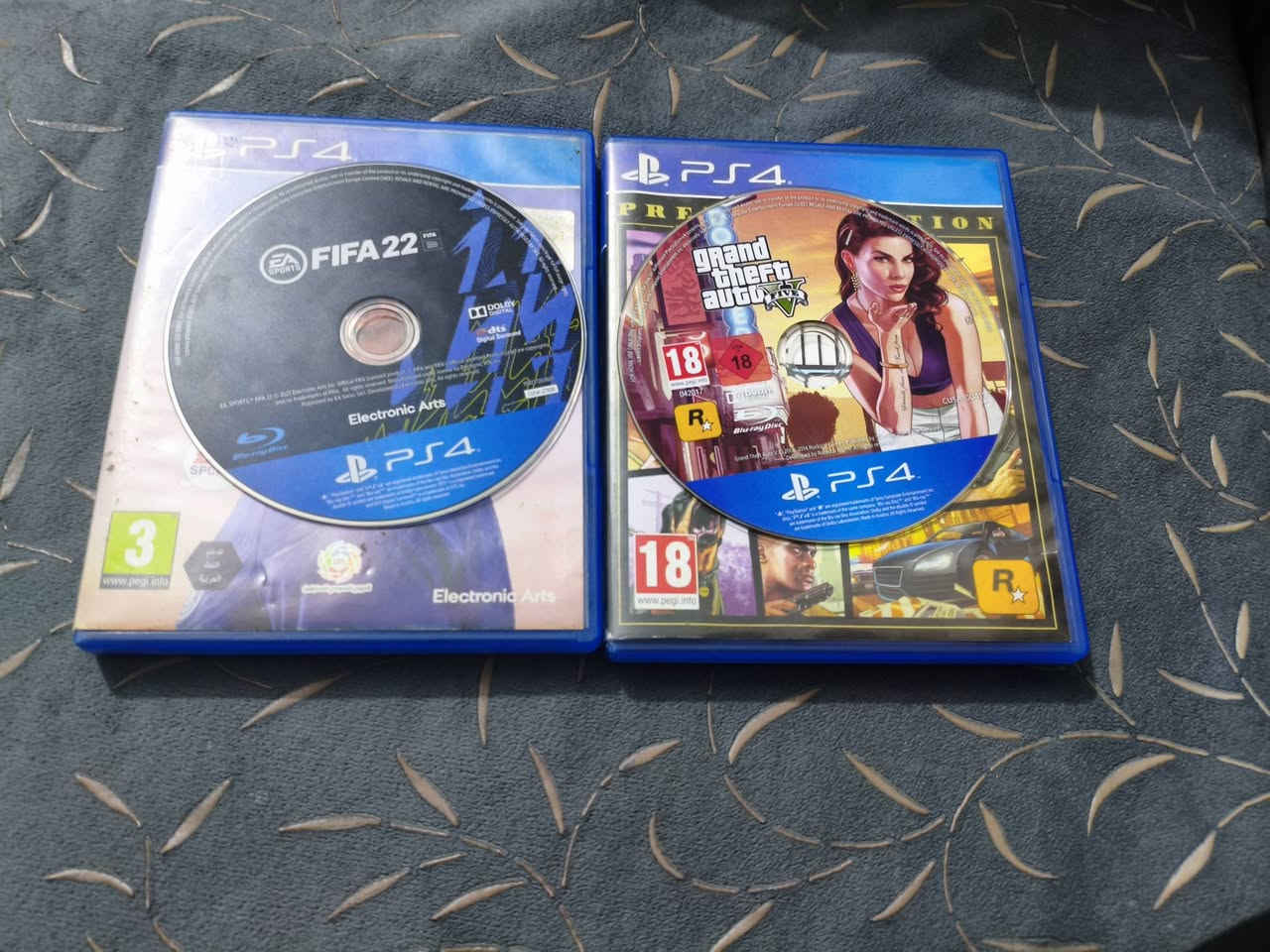 سلام عليكم قرصين للبيع
قرص GTA5 السعر 15
قرص FIFA 22 السعر 10 
لايوجد توصيل تسليم وجه لوجه
مكاني بابل مركز


**إذا كنت صاحب هذا الإعلان وتريد حذفه لأي سبب، رجاءا أرسل رسالة إلى الدعم الفني**
