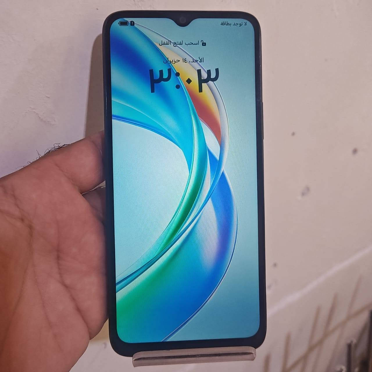 📱 للبيع HONOR X5b مستعمل – نظافة 100%
🔹 الموديل: HONOR X5b (GFY-LX2)
🔹 الحالة: مستعمل نظيف جداً، نظافة 100%
🔹 السعر: 125,000 دينار عراقي
🔹 الملحقات: بدون ملحقات
📋 المواصفات: ✅ شاشة 6.56 إنج TFT LCD بدقة HD+ ومعدل تحديث 90Hz
✅ معالج MediaTek Helio G36 ثماني النواة
✅ رام 4GB + 4GB HONOR RAM Turbo
✅ ذاكرة داخلية 64GB
✅ كاميرا خلفية 13MP
✅ كاميرا أمامية 5MP
✅ بطارية 5200mAh تدوم لفترة طويلة
✅ نظام Android 14 مع واجهة MagicOS 8 �
تلفونك +١
🚚 يوجد توصيل إلى كافة محافظات العراق

*********** 📩 للاستفسار أو الحجز راسلني على الخاص
