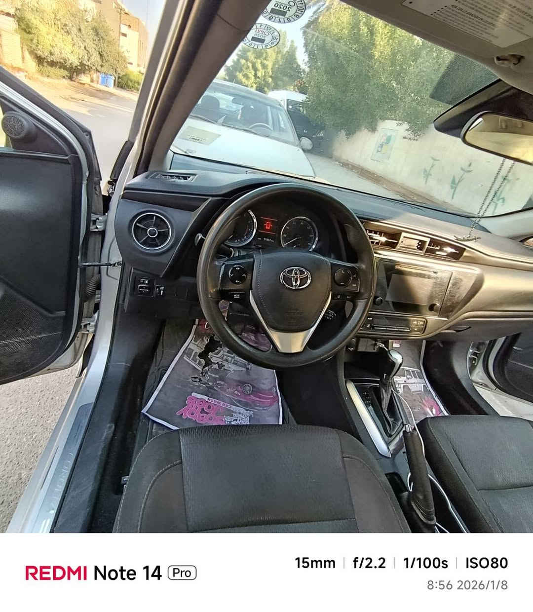 كورلا 18 LE
هزه جديده قبل شهرين 
حادثها ماواصل للغود موضح بالصور 
وشكو طخه موضحه بالصور 
ب 125 وبيها مجال بسيط 
بغداد حي الجهاد 
***********
