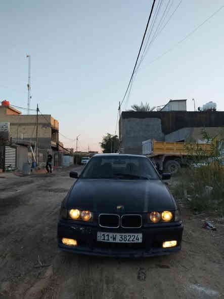سلام عليكم BMW E36 محرك مسكر عدله 25  كير اوتو تخم تاير جديد لايت زنون كهربائي كلها شغاله رقم انكليزي بغداد بيع مراوس مكاني بغداد الغزالية *********** @ سعر 37
