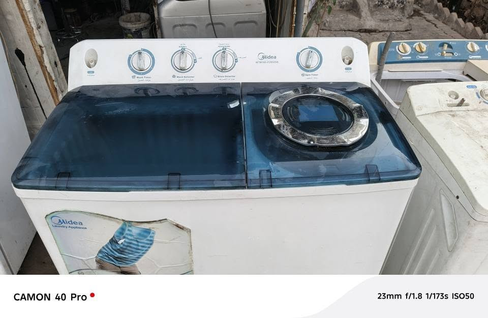 غسالات عدد ٢ اوتماتيك نوع سام سونك حجم ١١ كيلو ١٧٥ الف والثانيه حجم ٢٠ كيلو نوع ميديا سعر ٨٥ الف اكو توصيل للاتصال *********** المدائن, بابل
