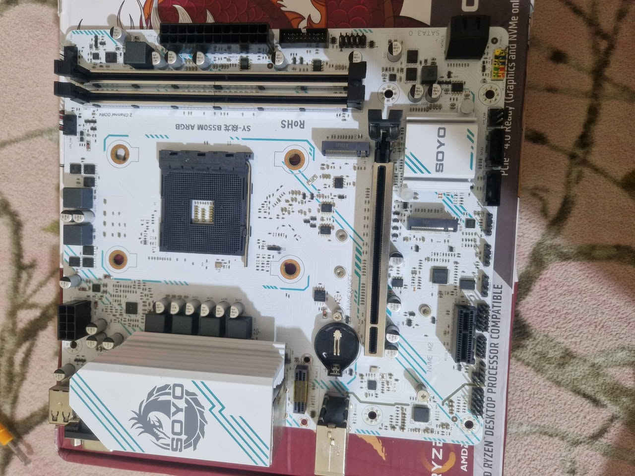 مذربورد جديد
SOYO B550M ARGB
السعر 120 الف المدينة, البصرة


**إذا كنت صاحب هذا الإعلان وتريد حذفه لأي سبب، رجاءا أرسل رسالة إلى الدعم الفني**