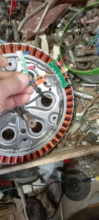 صيانة ملف • دراجة كهربائية • مقاس ١٤