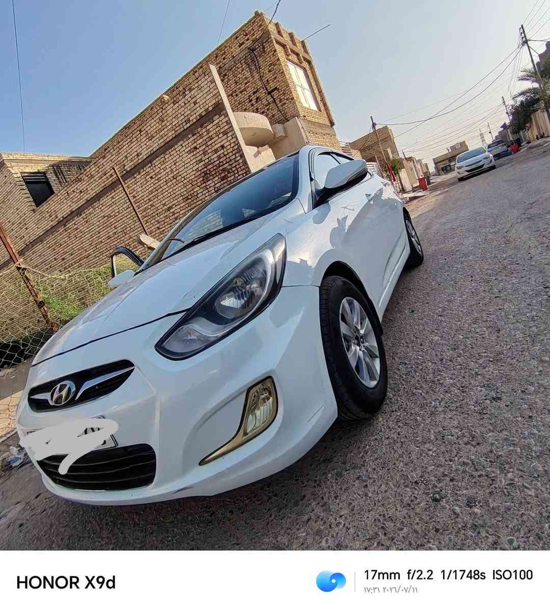 اكسنت 2012
رقم ميسان انكليزي تحويل ثاني يوم بأسمي
كير مكينة تبريد تدفئة كهربائيات كلة شغال
حدادية جديدة 
تخم تاير جدد
باتري ومنظومة احتراق جديدة 
شاشة كاميرا تحكم ستيرن 
السيارة حلوة وجاهزة 
المكان العمارة ميسان 
***********
متوفر وتساب وماسنجر
