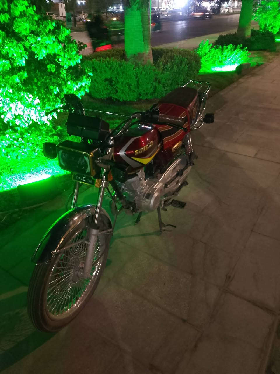 سلام عليكم للبيع دراجة اربعه كير سونك دراجه جديده برغي مامفتوح منه مكاني كربلاء كهربائية كله شغاله بس شاشه بيه رخاوه بل فيش شراي تطل وتدلل***********
