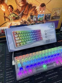 كيبورد REDRAGON • RGB قابل للتخصيص • هيكل ومفاتيح شفافة